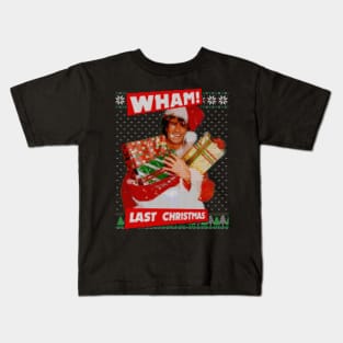 Wham! Last Christmas Ugly Sweater Kids T-Shirt